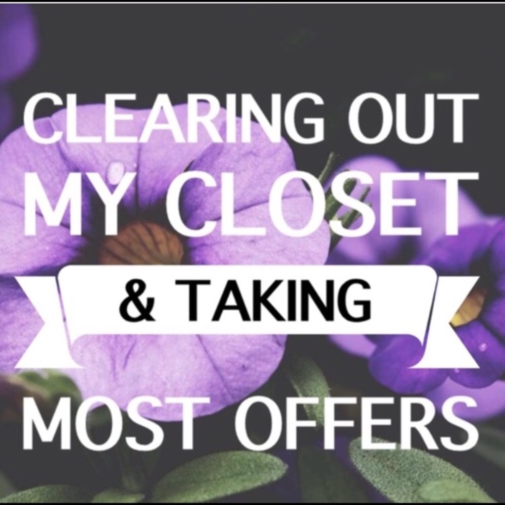 I’ll accept most offers!